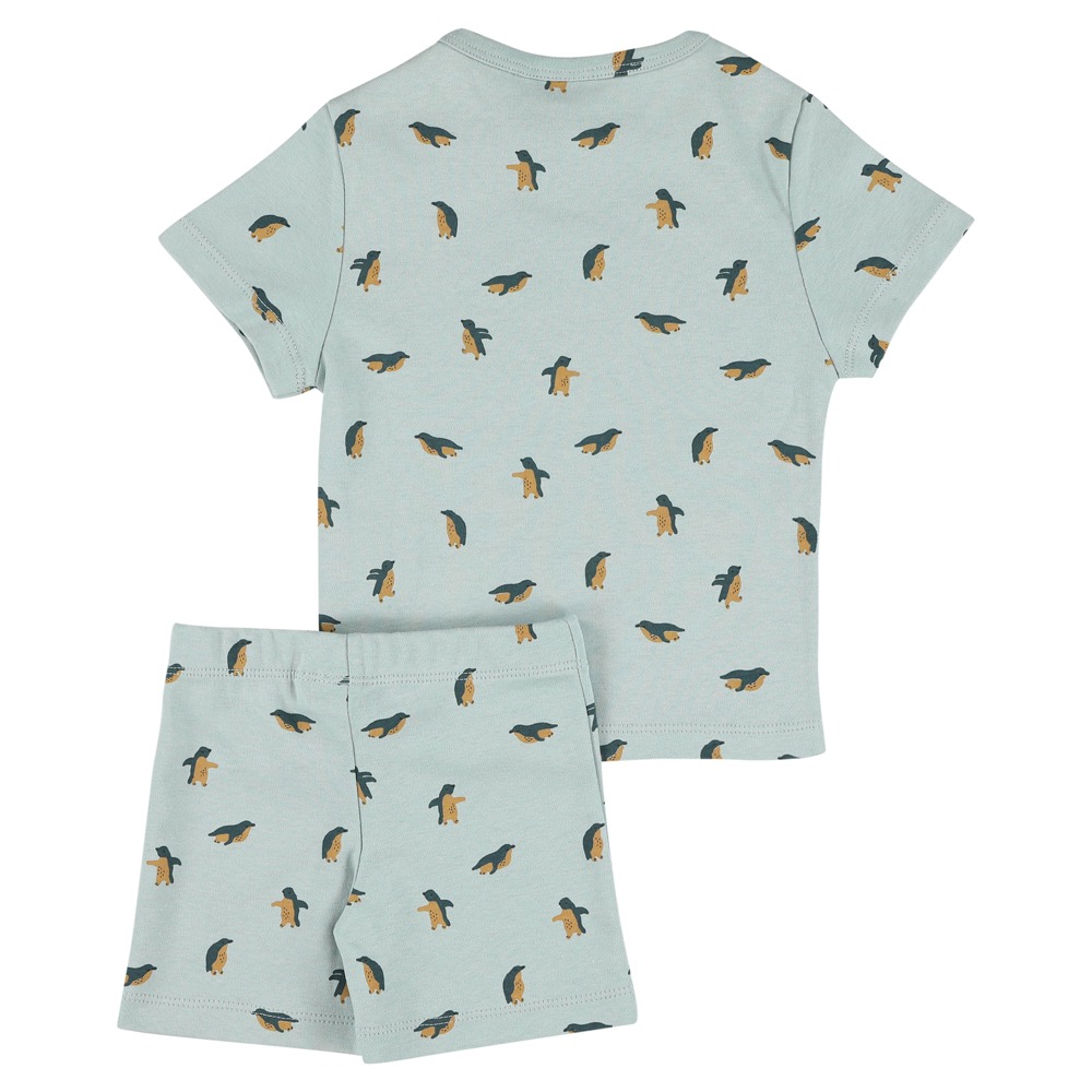 2-delige pyjama kort - Peppy Penguins